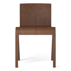 Silla de comedor Ready, Roble teñido rojo