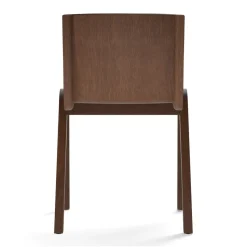 Silla de comedor Ready, Roble teñido rojo