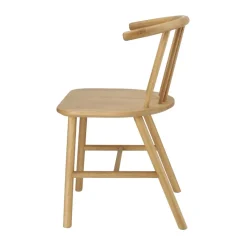 Silla de comedor VIOR, Roble lacado