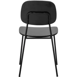 Silla de mesa Monza, negro
