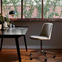 Silla de oficina Rely HW31, Hallingdal 753-base negra