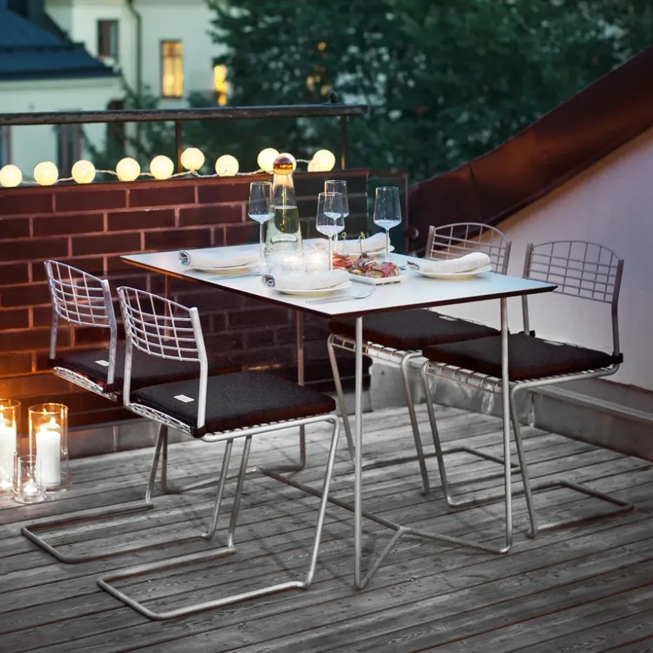 Silla High Tech, Galvanizado en caliente
