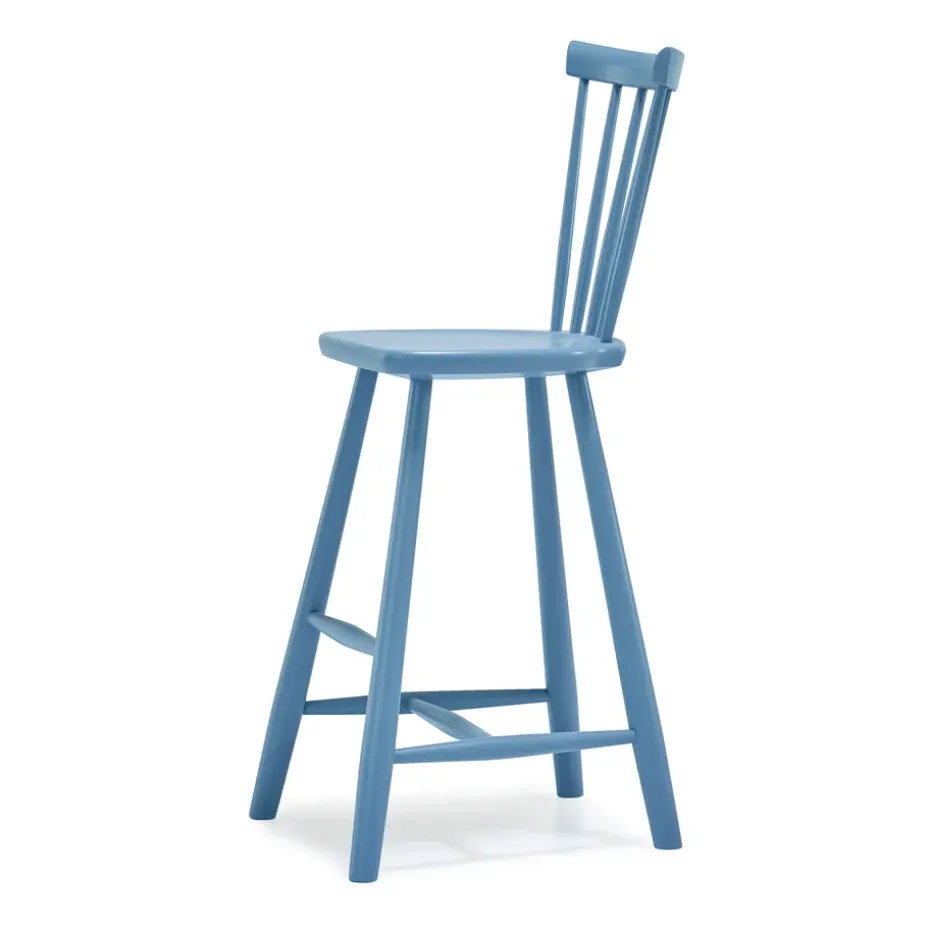 Silla infantil Lilla Åland abedul 52 cm, Azul amanecer