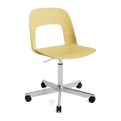 Silla Layout Chair 141, Biscotti-aluminio pulido