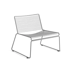 Silla lounge Hee, Asphalt grey