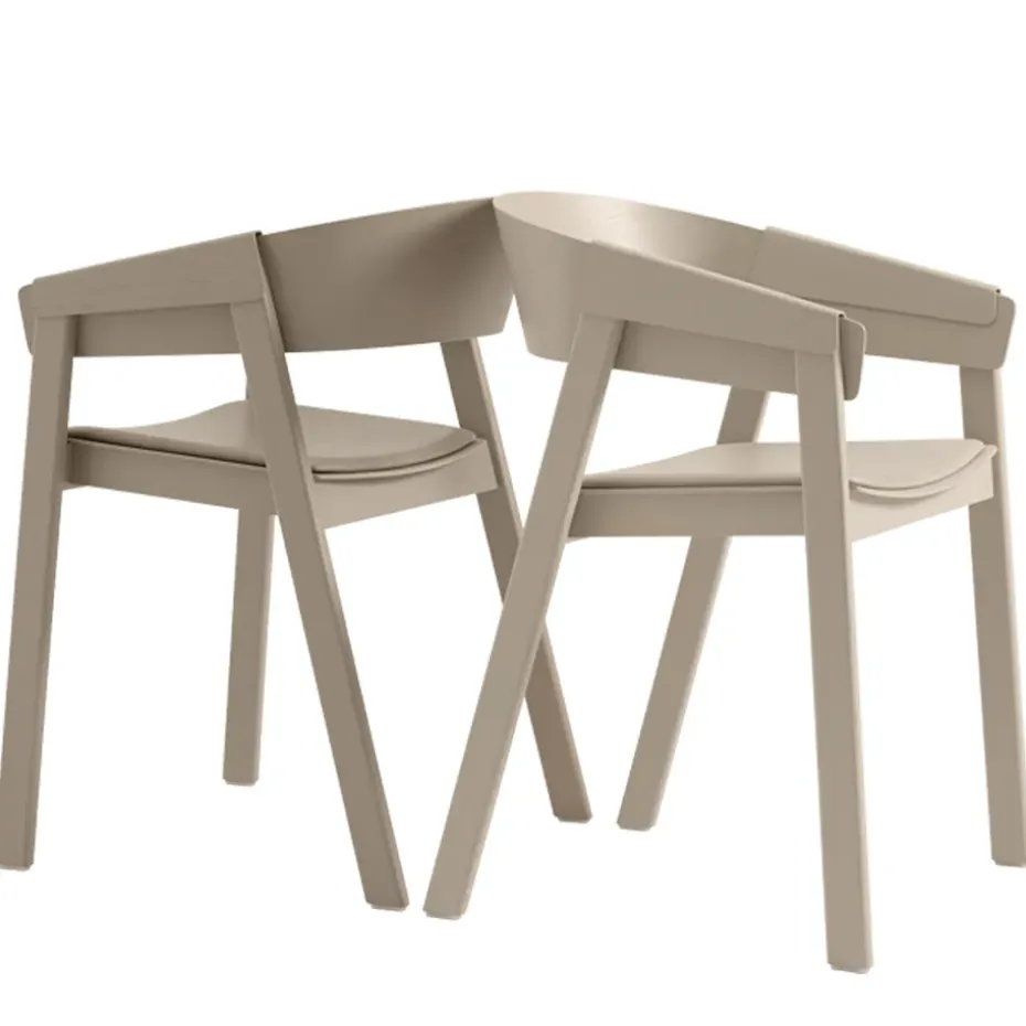 Sillón Cover asiento tapizado, Remix 252-oak