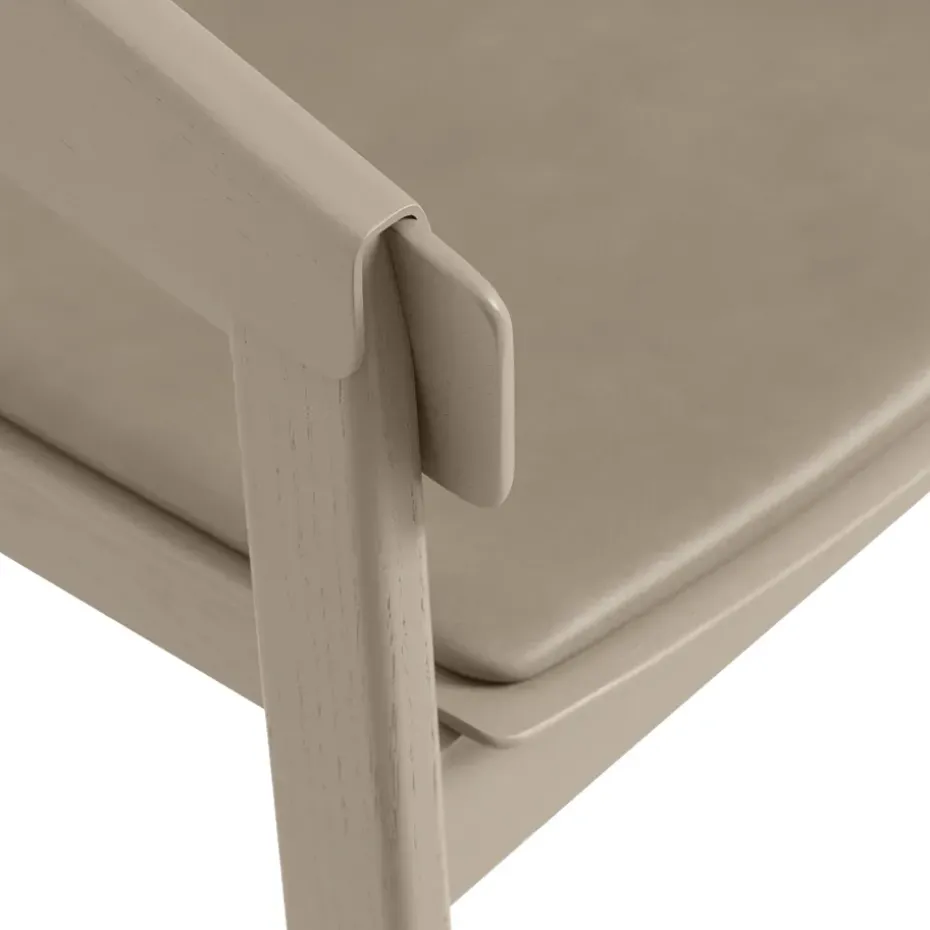 Sillón Cover asiento tapizado, Remix 252-oak