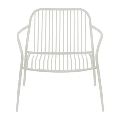 Sillón YUA WIRE lounge Chair, Silk grey