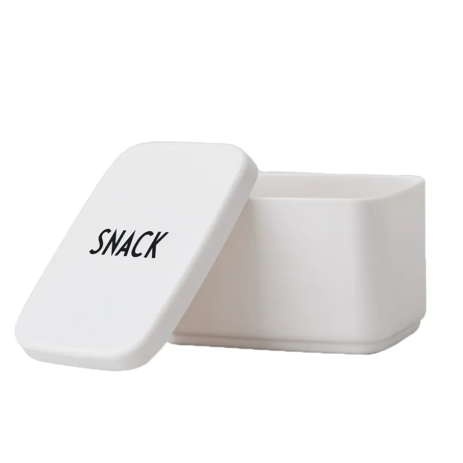 Snack Box Design Letters, blanco
