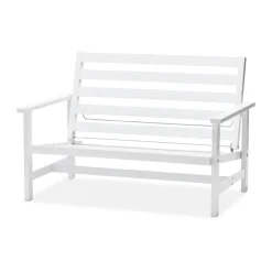 Sofá 08, Blanco, 2 plazas