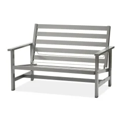 Sofá 08, Gris, 2 plazas