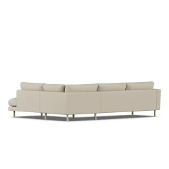Sofá Bredhult, Bern Beige 0341-roble blanco aceitado, 3 plazas A1