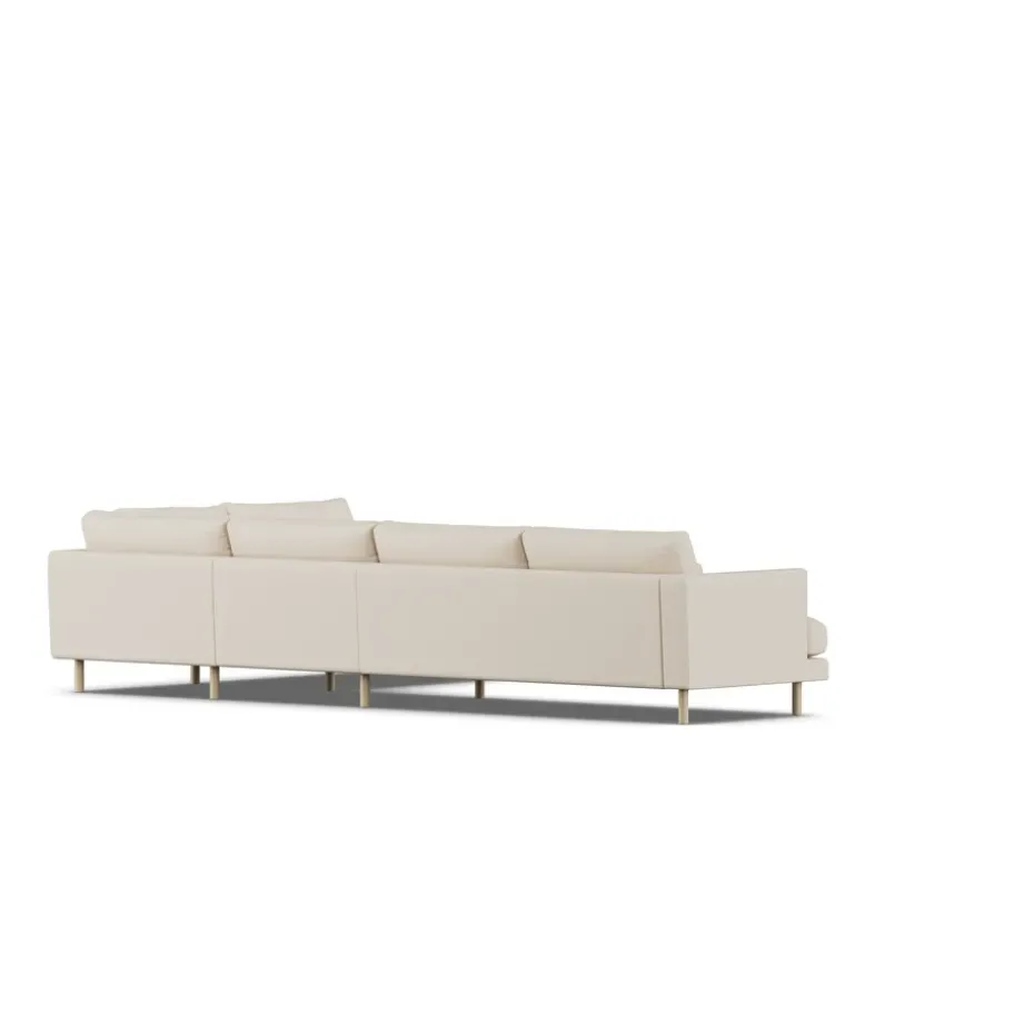 Sofá Bredhult, Same Beige 6670-roble blanco aceitado, 4 plazas B1