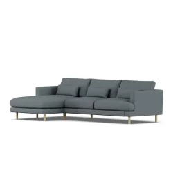 Sofá Bredhult, Same Blue 6678-roble blanco aceitado, 2,5 plazas C2