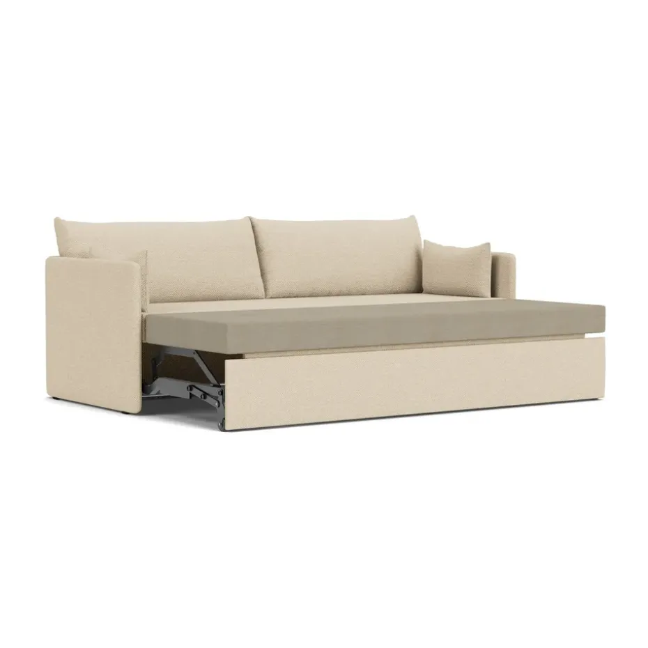 Sofá cama Offset 3 plazas, Logan Sand