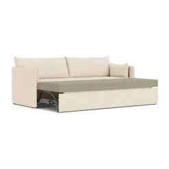 Sofá cama Offset 3 plazas, Logan Jasmine