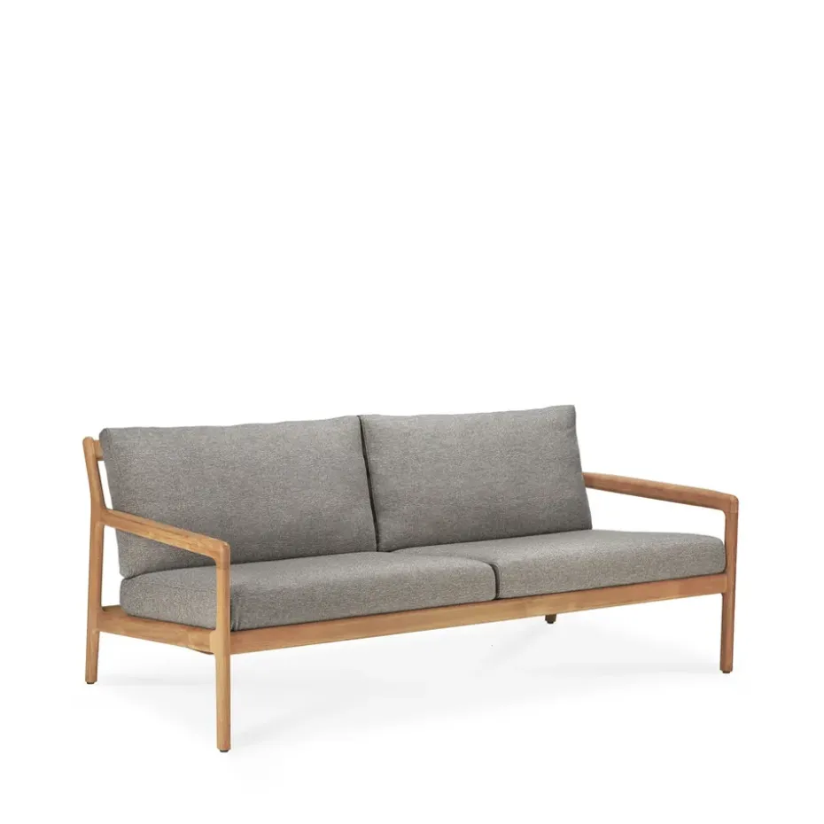 Sofá de 2 plazas Jack outdoor teak, Mocha