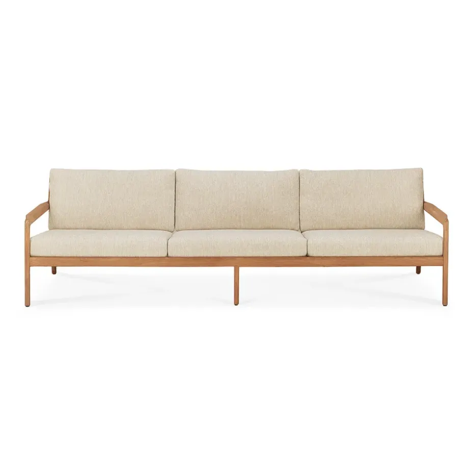 Sofá de 3 plazas Jack outdoor teak, Natural