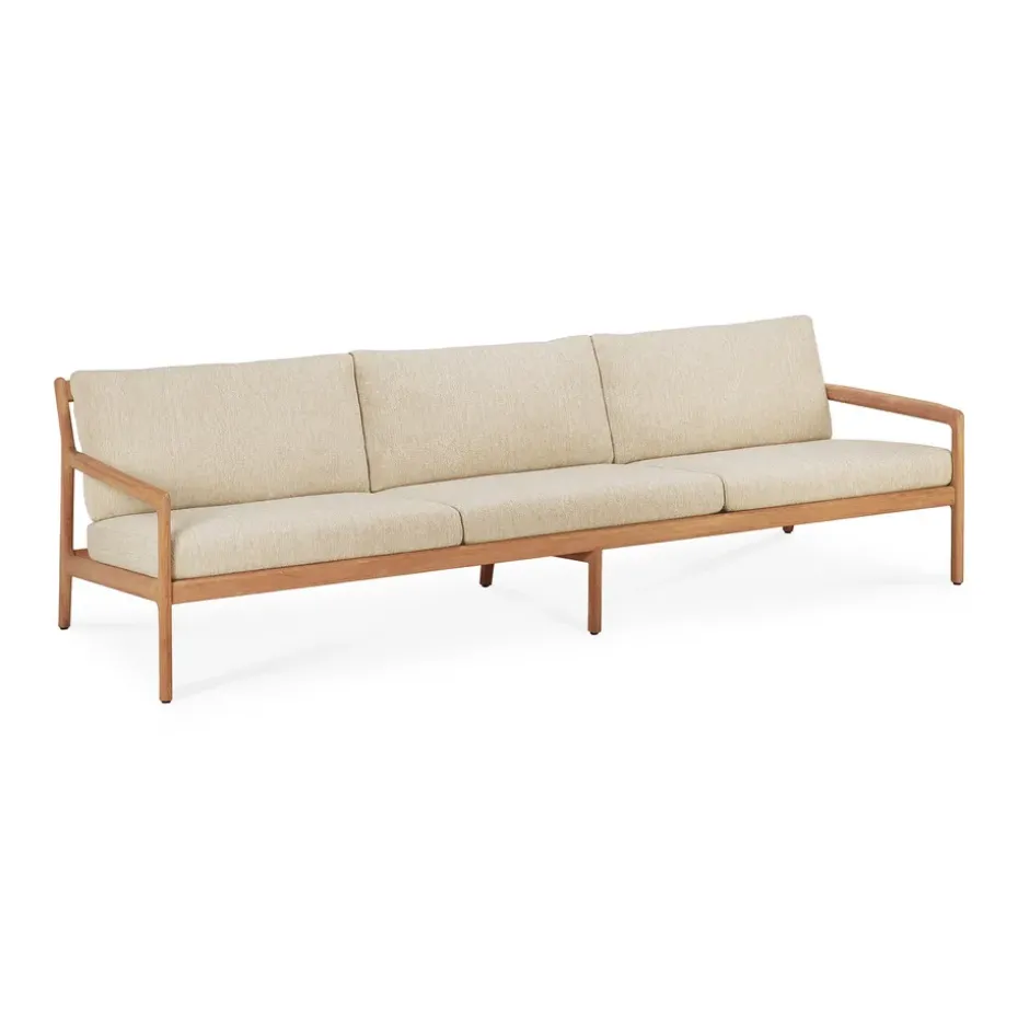 Sofá de 3 plazas Jack outdoor teak, Natural