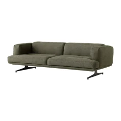 Sofá Inland AV23 3 plazas, Clay 0014-warm black