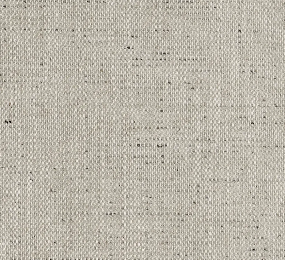 Sofá Linnevik, Bern Beige 0341-roble blanco aceitado, 3 plazas, con faldón