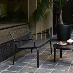 Sofá lounge Thorvald SC110, Warm black, 143 cm