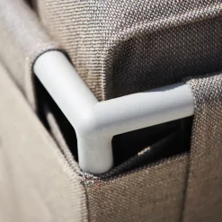 Sofá modular Conic, Light grey-diván incl. cojines