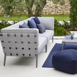 Sofá modular Conic, Light grey-diván incl. cojines