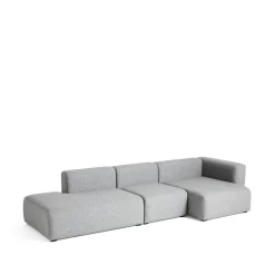 Sofá modular Mags, tejido Hallingdal 130 gris, derecha