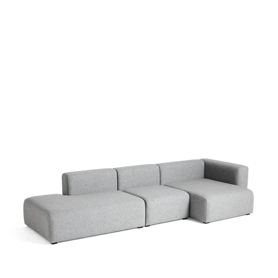 Sofá modular Mags, tejido Hallingdal 130 gris, derecha