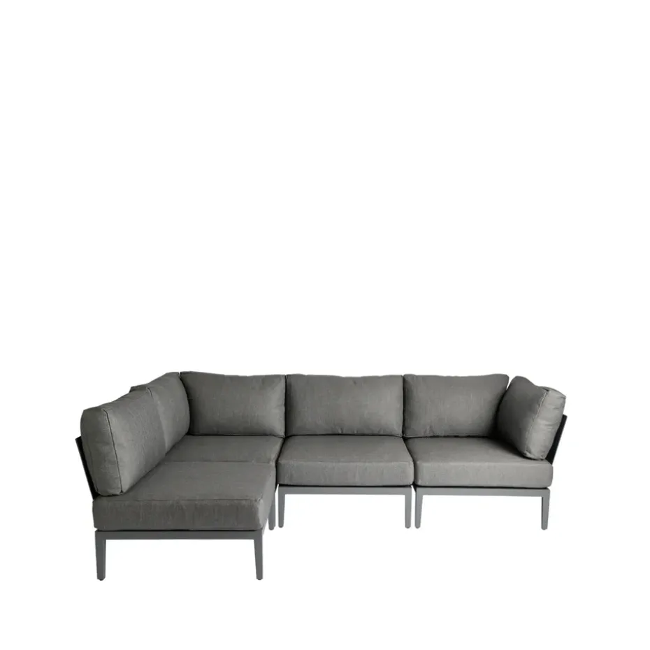 Sofá modular Santander módulo de esquina, Gris