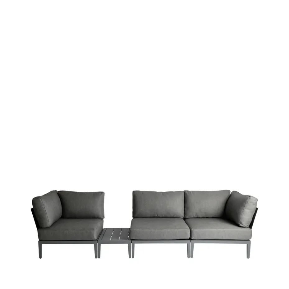 Sofá modular Santander módulo de esquina, Gris