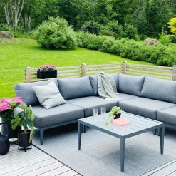 Sofá modular Santander módulo central, Gris