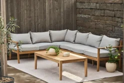 Sofá modular Stockaryd pieza de esquina, Teak