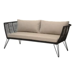 Sofá Mundo, Black-beige