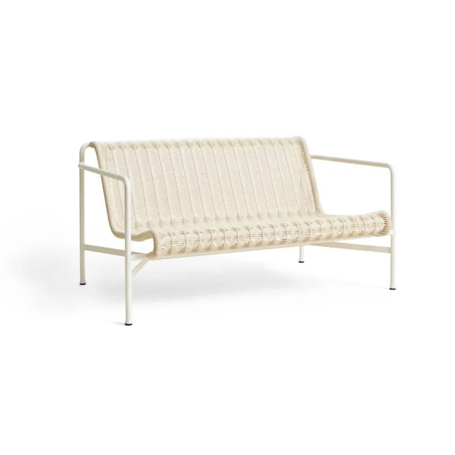Sofá Palissade Cord, Cream white