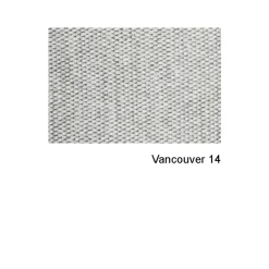 Sofá Rest, 3 plazas tela vancouver 14 light grey, patas de roble