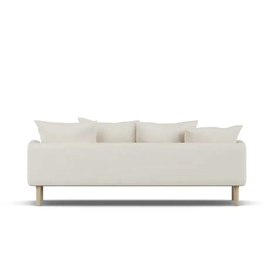 Sofá Sjövik, Jump Off White 1954-roble blanco aceitado, 3 plazas