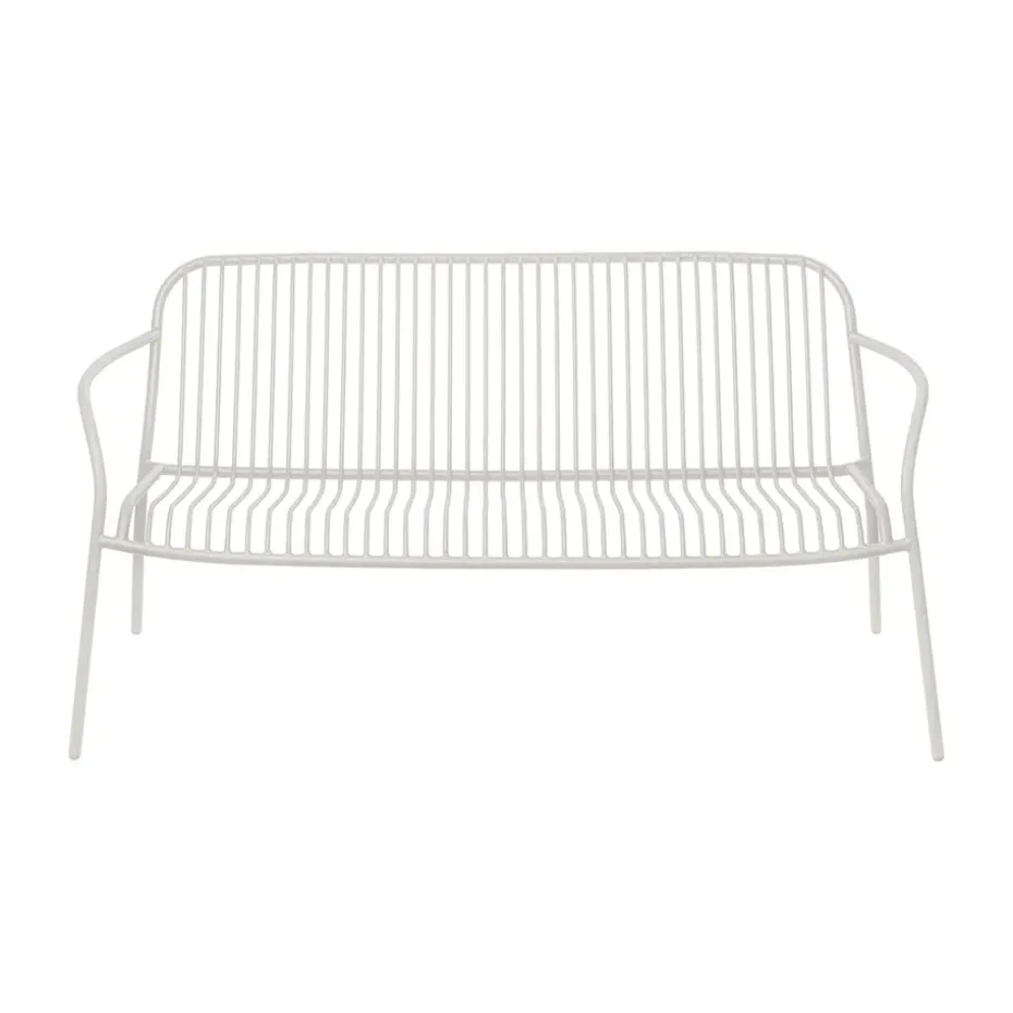 Sofá YUA WIRE lounge soffa, Silk grey