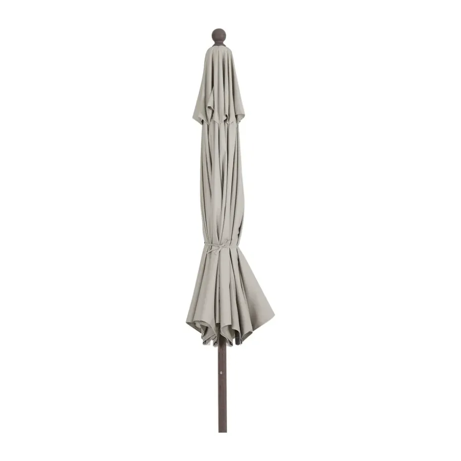 Sombrilla Paliano, Marrón-taupe 300 cm