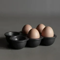 Soporte para huevos Egg Tray, Negro