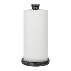 Soporte para papel de cocina Marble, Black-grey