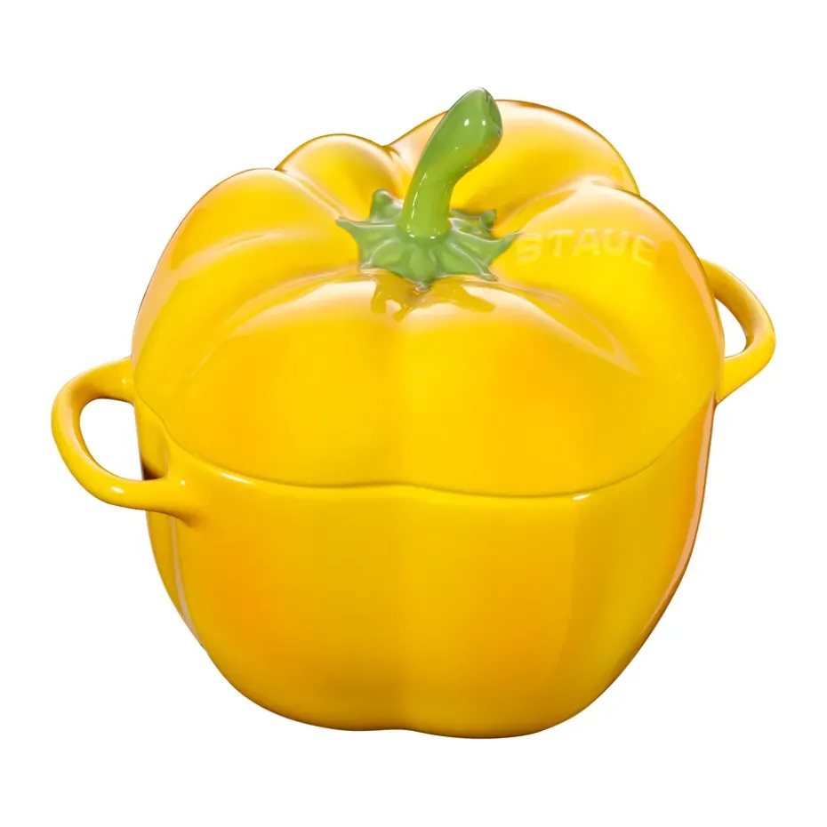 Staub mini cacerola pimiento 0,47 L, Amarillo