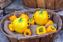 Staub mini cacerola pimiento 0,47 L, Amarillo