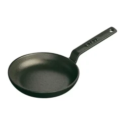 Staub mini sartén hierro fundido 0,15 L, Negro
