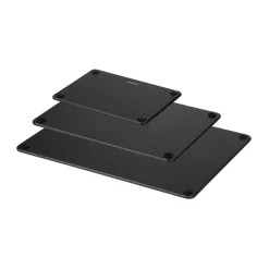 Tabla de cortar de madera Combekk, 3 piezas, Negro