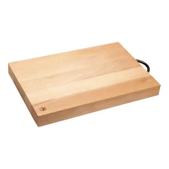 Tabla de cortar Maestro haya y asa de hierro fundido, 25x32 cm