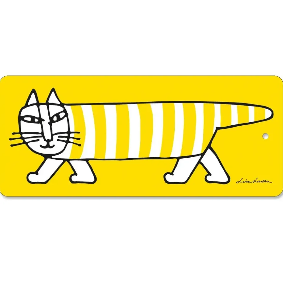 Tabla de cortar Mikey 40x17 cm, amarillo