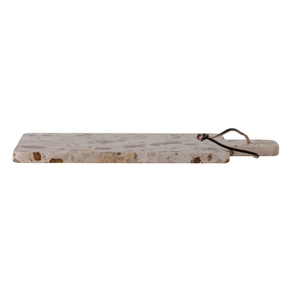 Tabla de cortar Nukaka 20x40 cm, mármol marrón