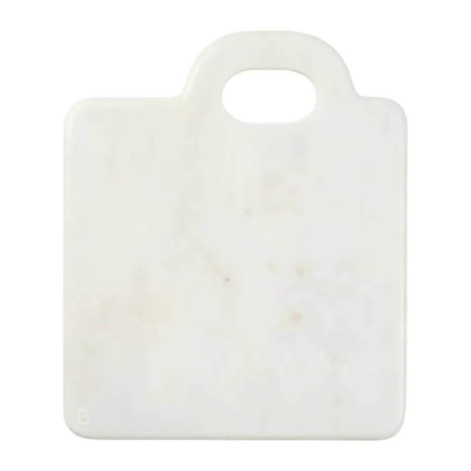 Tabla de cortar Olina 26x30 cm, White marble